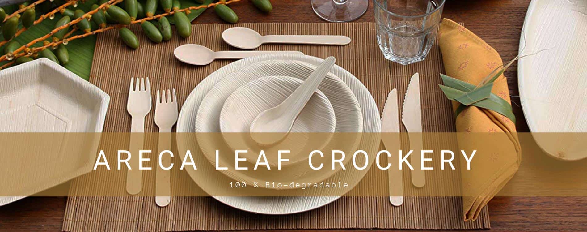 Swastic Sales Areca Leaf Tableware Banner